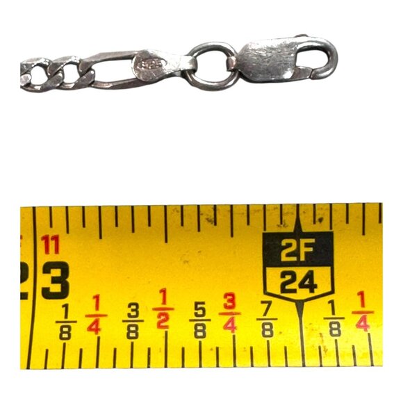 YPS Yeagers Sterling Silver 925 Hammered Cross Pendant Necklace 24" Soule VTG - Picture 4 of 12